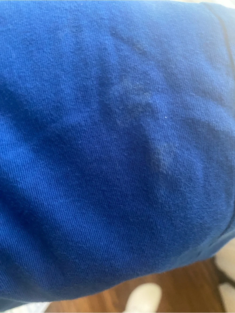 Polo by Ralph Lauren Royal Blue Tee with Yellow Logo Print